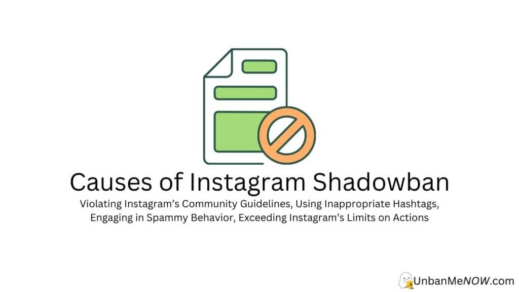 Causes of Instagram Shadowban