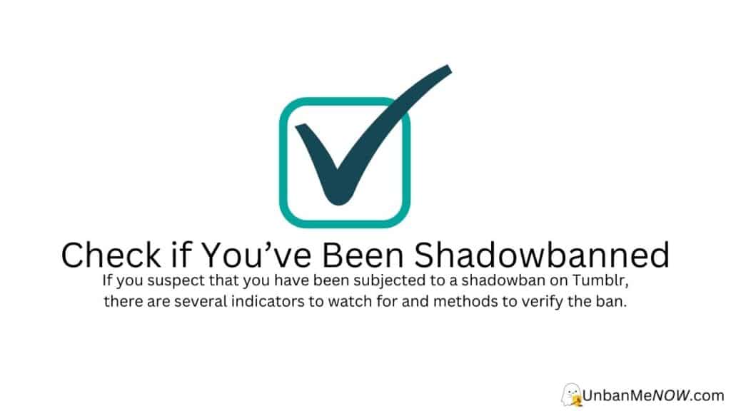 Checking Tumblr Shadowban Status