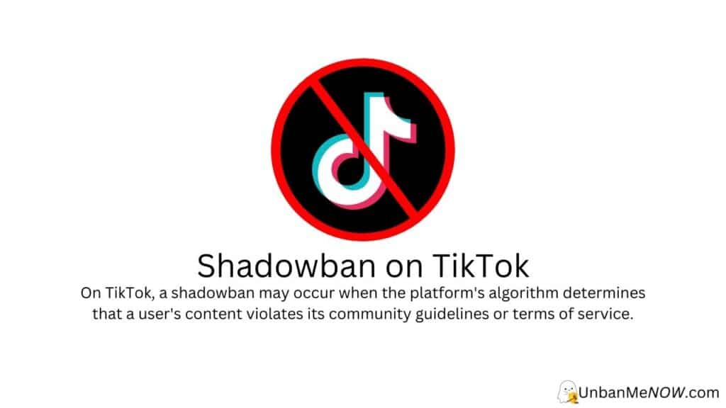 How does Shadowban work on TikTok