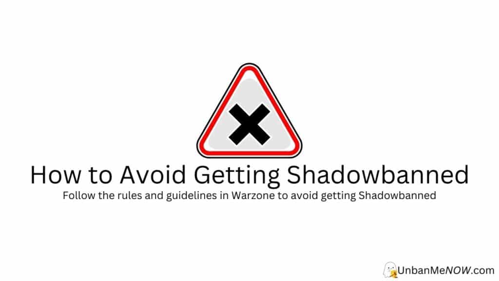 How to Avoid Getting Shadowbanned in Warzone