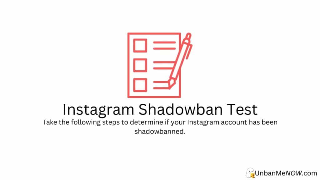 Instagram Shadowban Test
