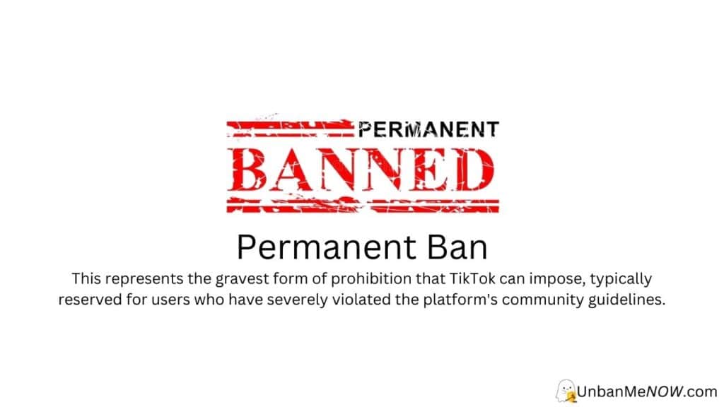 Permanent Ban on TikTok