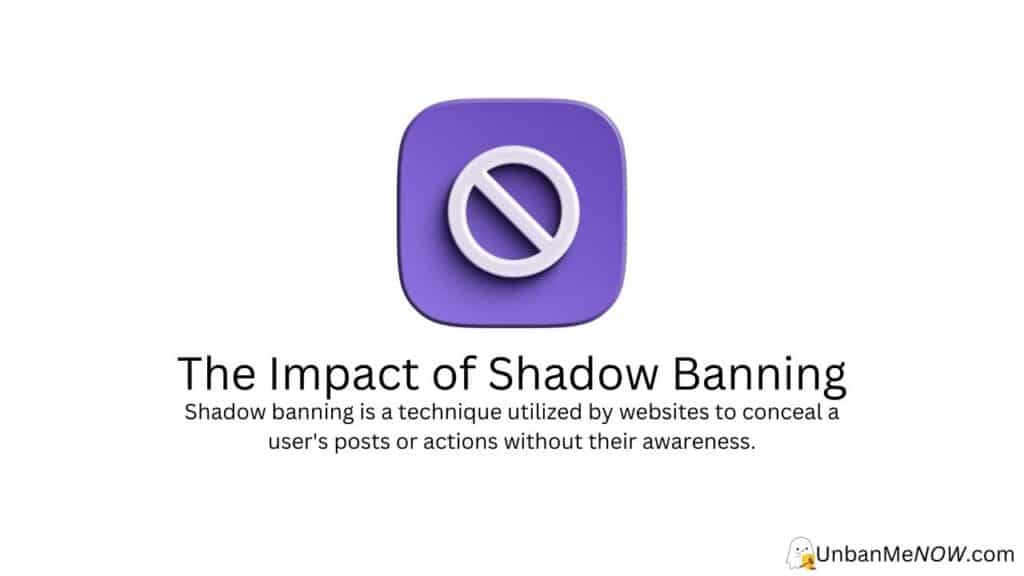 Shadow Banning and Its Impact