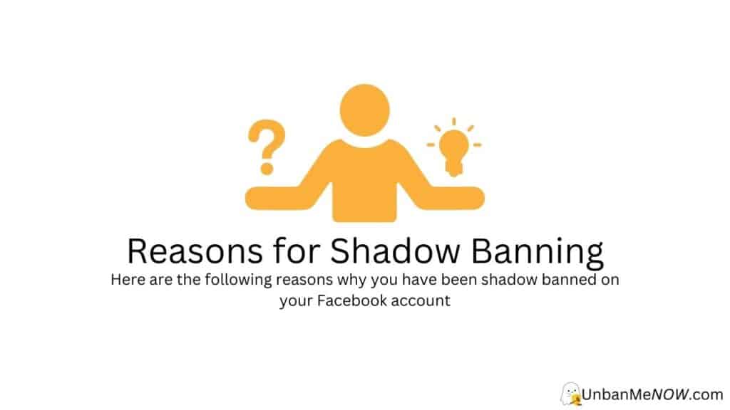 What are the Reasons for Shadow Banning